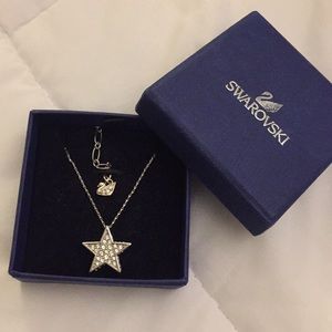 Swarovski star necklace
